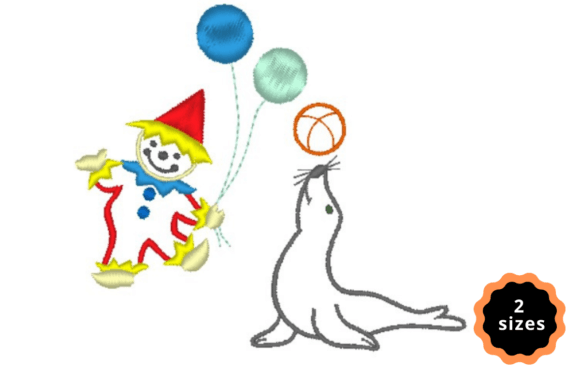 Circus: A Playful Holiday Embroidery Design