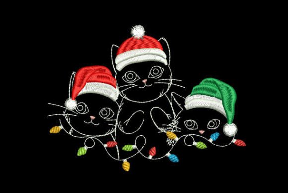 Crazy Christmas Cats: A Designer’s Real-World Embroidery Review