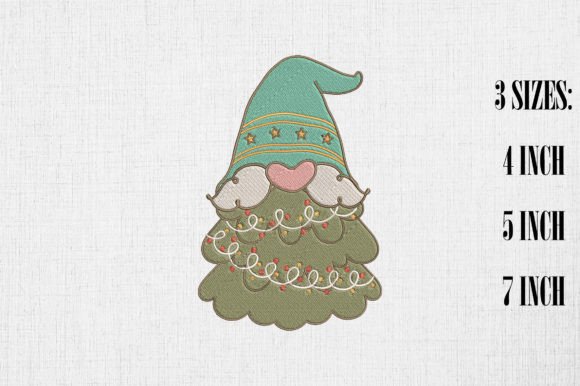 Cute Gnome Christmas Tree