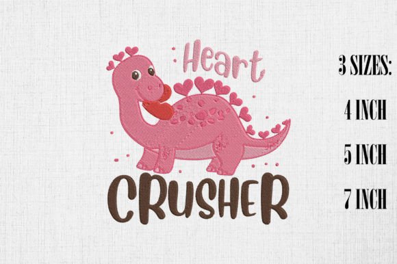 Heart Crusher Pink Dinosaur Valentine Review