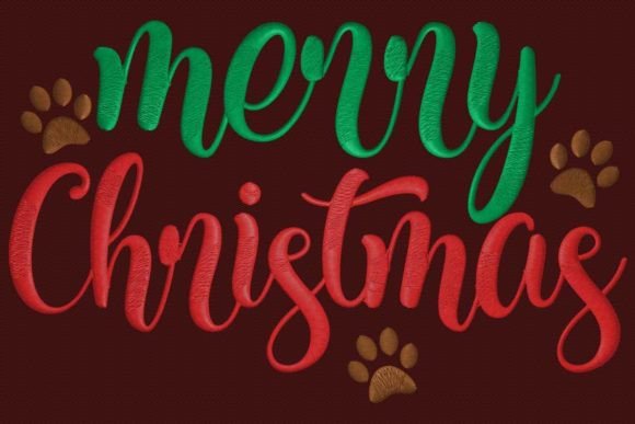 Merry Christmas Paws