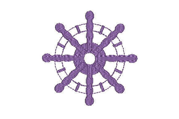 Naval Ship Wheel Embroidery Review